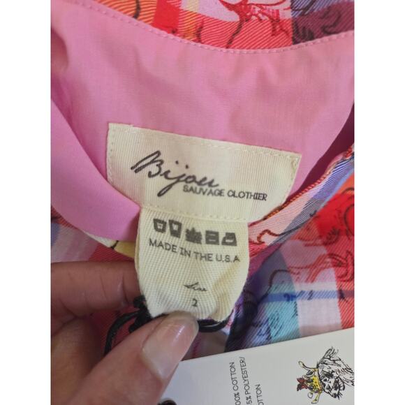 Bijou Sauvage Clothier Rainbow Horses Dress - Picture 4 of 5